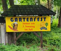 Gartenfest Banner